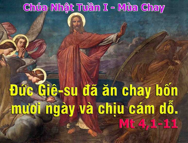 Chúa Nhật I Mùa Chay – Năm A