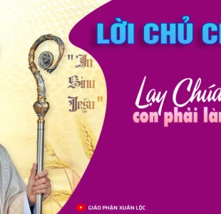 Lời Chủ Chăn Giáo phận Xuân Lộc tháng 3/2023 - Lạy Chúa, con phải làm gì?