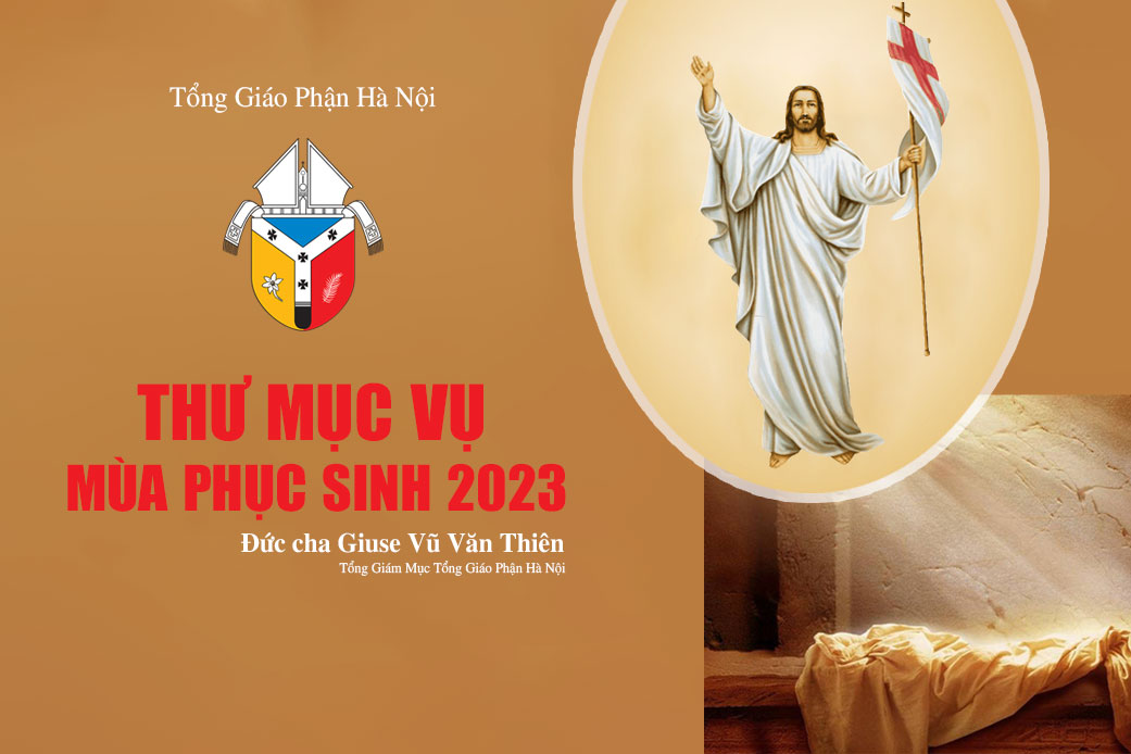 Tổng Giáo phận Hà Nội - Thư mục vụ Mùa Phục sinh 2023