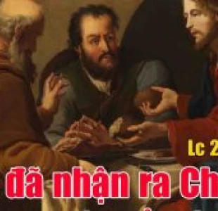 Con tim đã vui trở lại – Chúa nhật III Phục sinh – Năm A