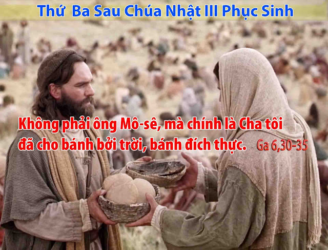 Thứ ba sau Chúa Nhật III Phục Sinh