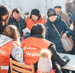 Caritas Tây Ban Nha hỗ trợ Ucraina 214 ngàn euro chống nạn buôn người