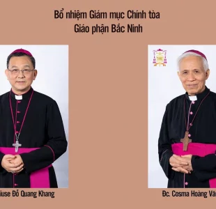 Đc. Giuse Đỗ Quang Khang: Giám mục Chính tòa giáo phận Bắc Ninh