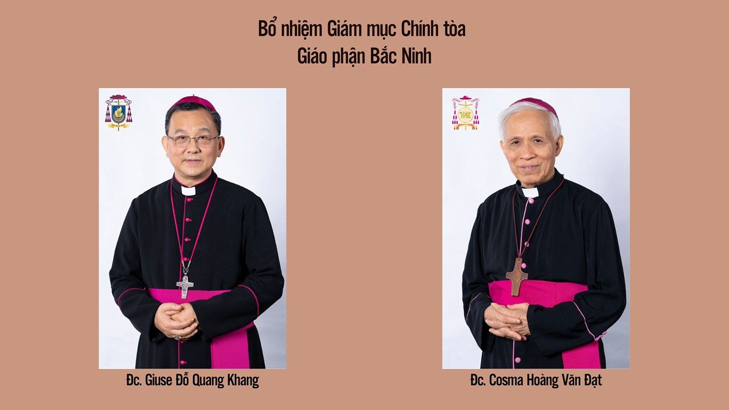 Đc. Giuse Đỗ Quang Khang: Giám mục Chính tòa giáo phận Bắc Ninh