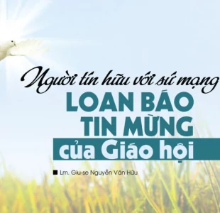 Người tín hữu với sứ mạng loan báo Tin Mừng của Giáo hội