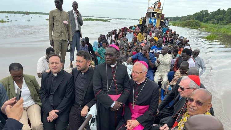 Cuộc viếng thăm của ĐHY Parolin mang lại cho Nam Sudan niềm hy vọng