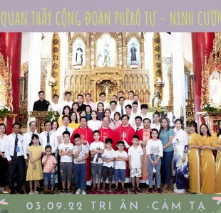 Thư mời: Cộng đoàn Phero Tự Ninh Cường mừng bổn mạng