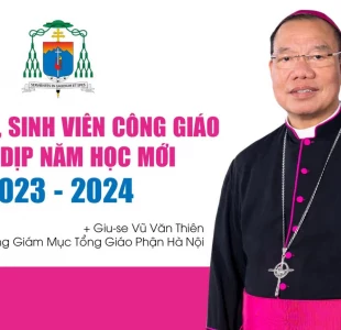 Thư gửi HS-SV Công giáo nhân dịp năm học mới 2023 – 2024