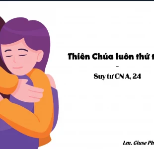 Suy Tư CN24TNA: Thiên Chúa luôn thứ tha