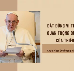 Đặt đúng vị trí tầm quan trọng của Xêda và của Thiên Chúa