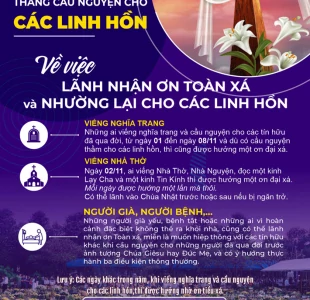 Ơn toàn xá tháng Các Linh Hồn