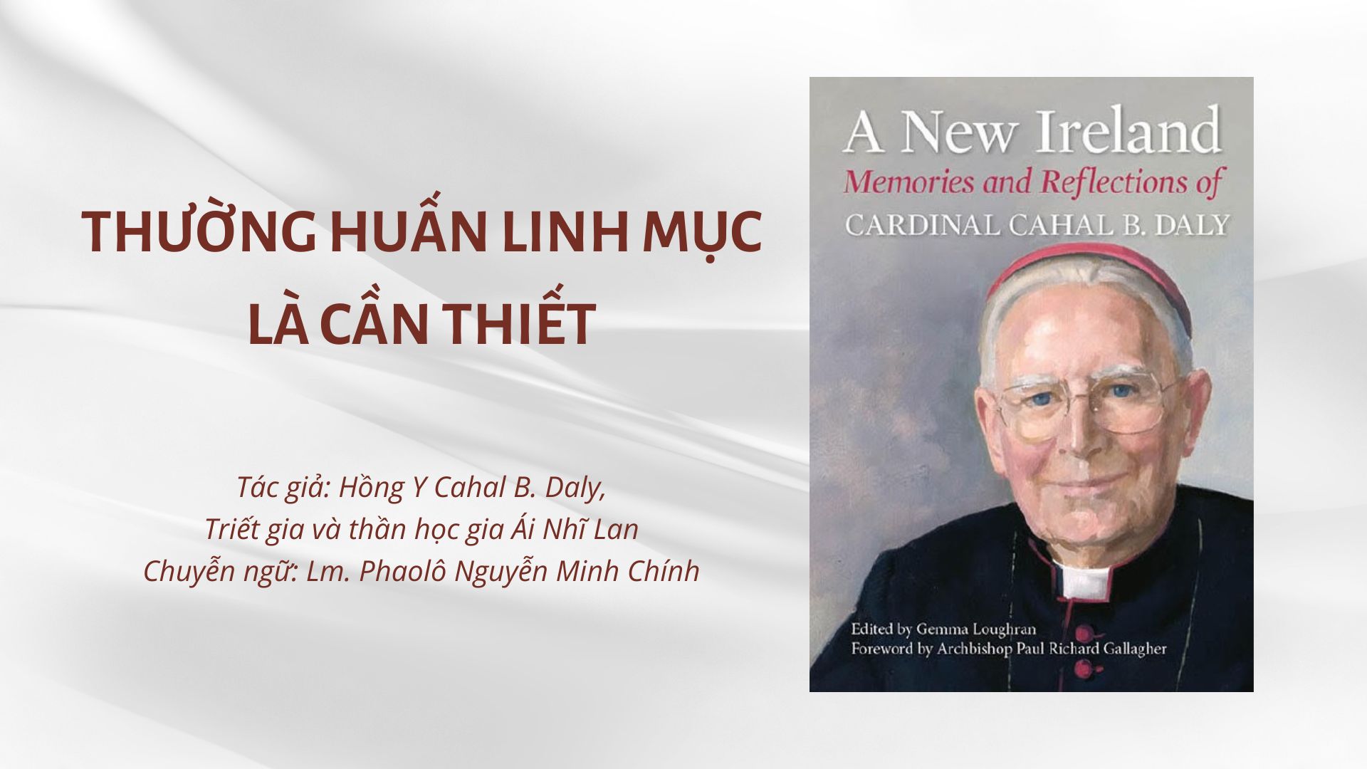 Thường huấn Linh mục là cần thiết