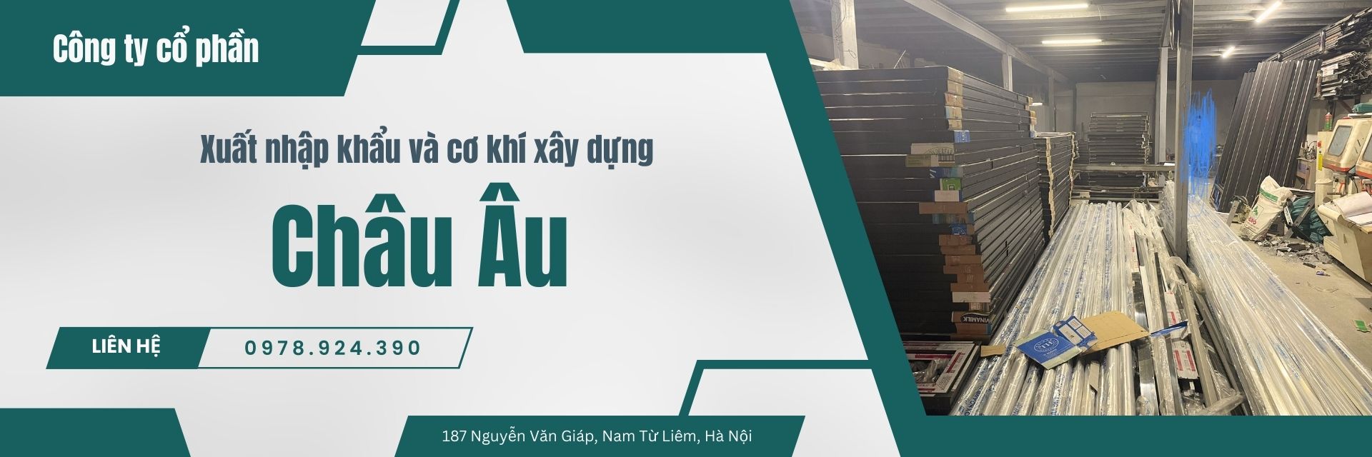 Công ty CP xuất nhập khẩu và Cơ khí xây dựng Châu Âu